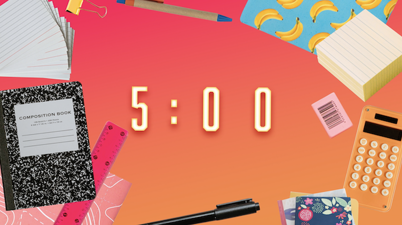 Back to School Collage Countdown